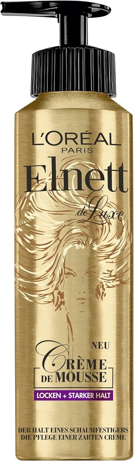 Espuma L'Oréal Paris Elnett Mousse Cream, 200 ml