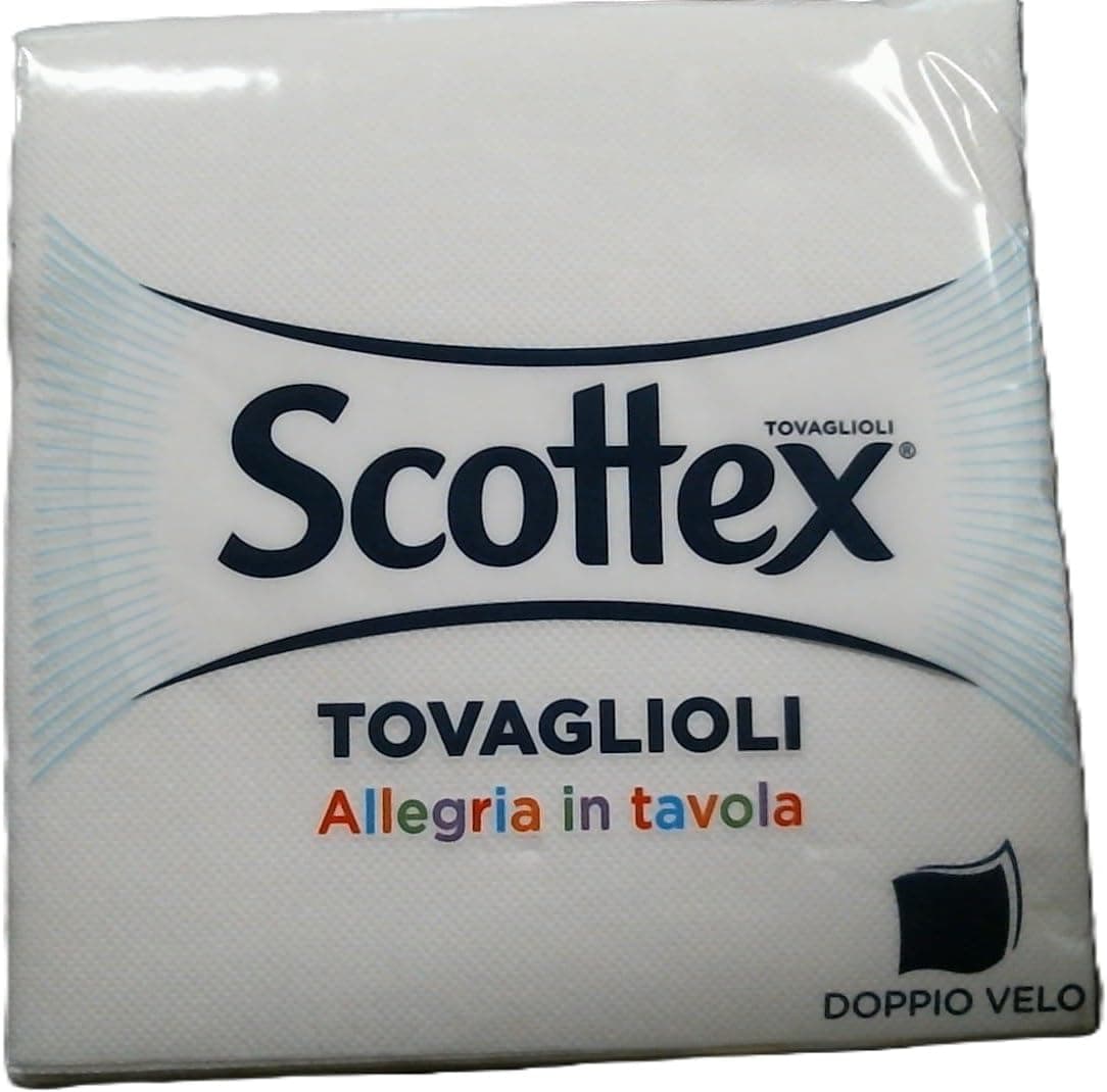 Scottex | Guardanapos de papel 2 folhas em cores sortidas, 35 unidades