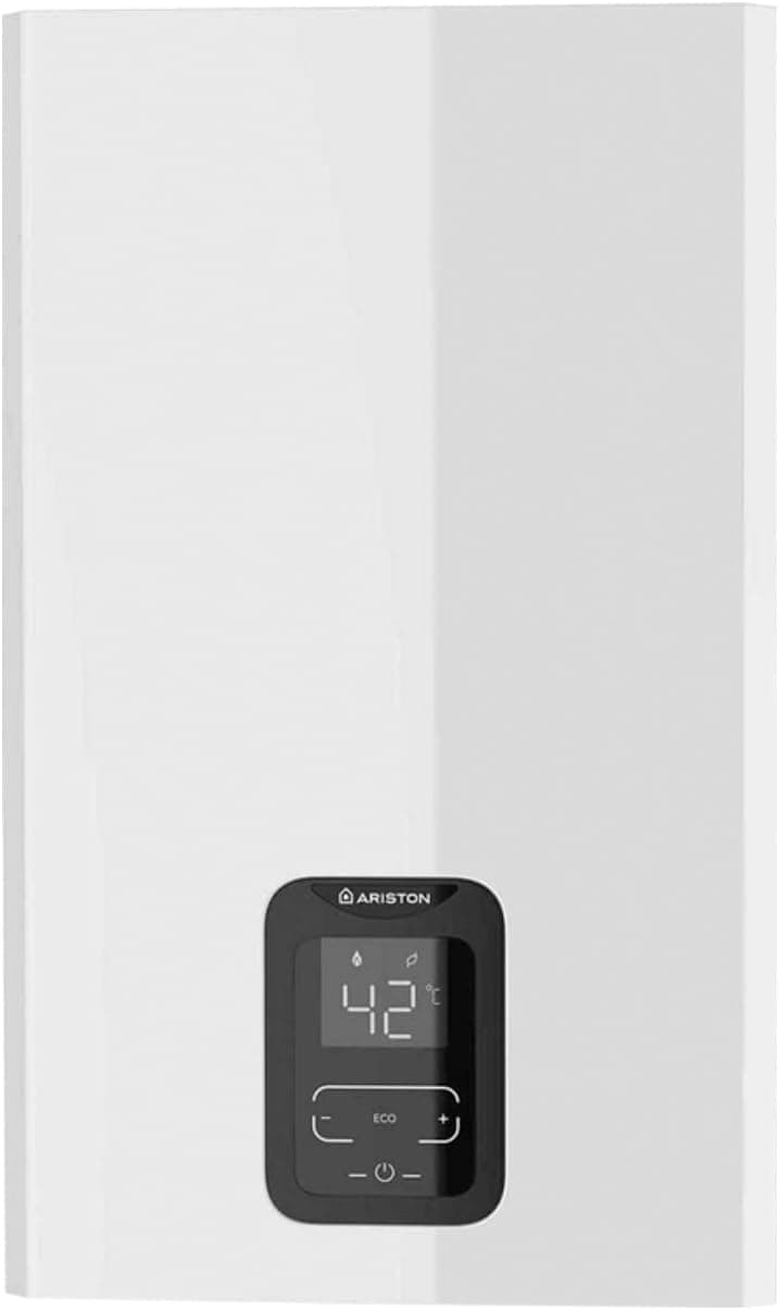 Ariston NextEvo X- Aquecedor de água butano 11 l/min baixo consumo, aquecedor a gás utano propano hermético termostático e Low Nox 16,5 x 34,5 x 57 cm