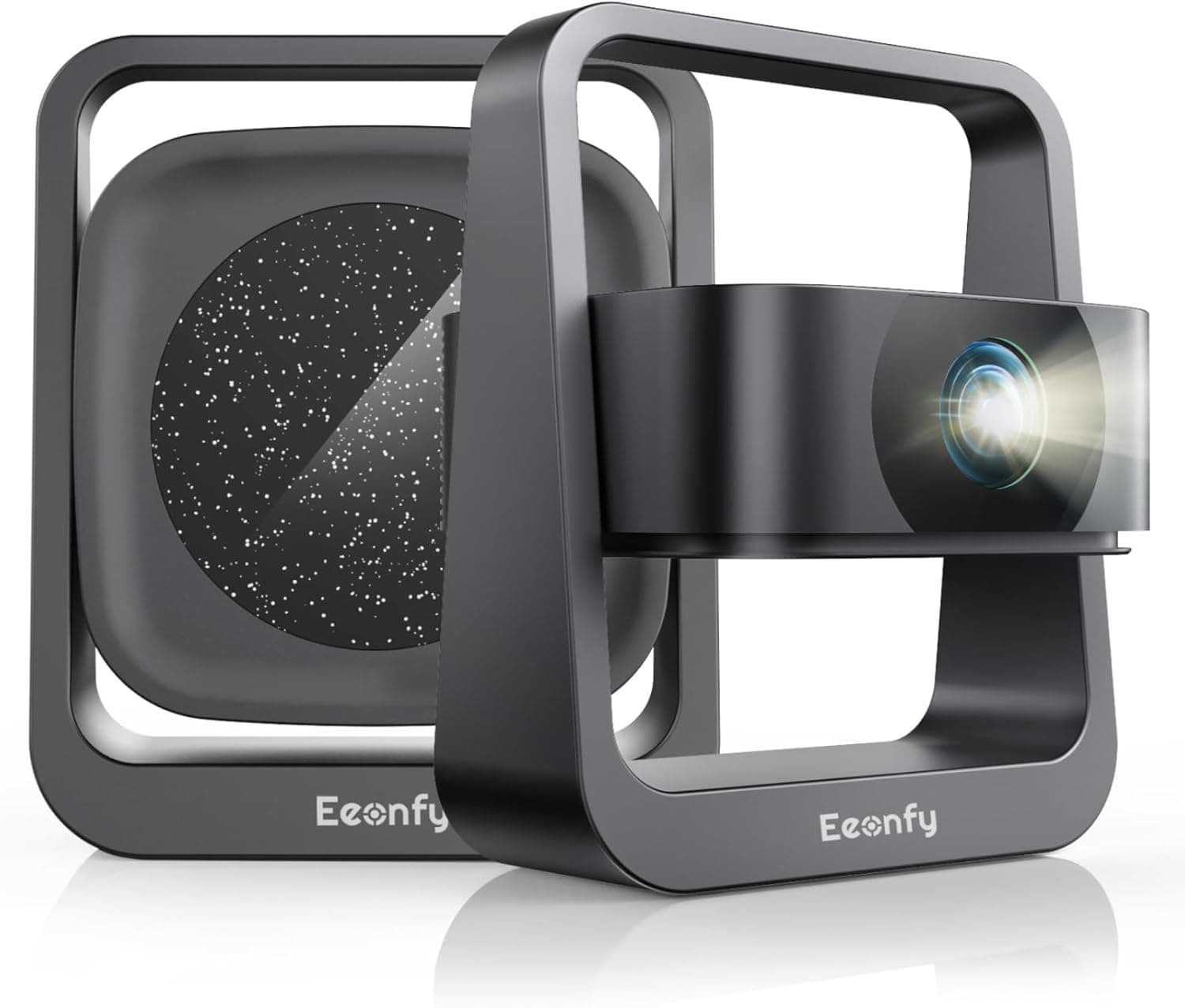 Projetor portátil Eeenfy, projetor Android 13.0 com 350ANSI, nativo 1080P, E-Focus/Keystone, projetor TV WiFi6 Bluetooth 5.2, projetor vídeo 4K suporte para telefone / laptop Top