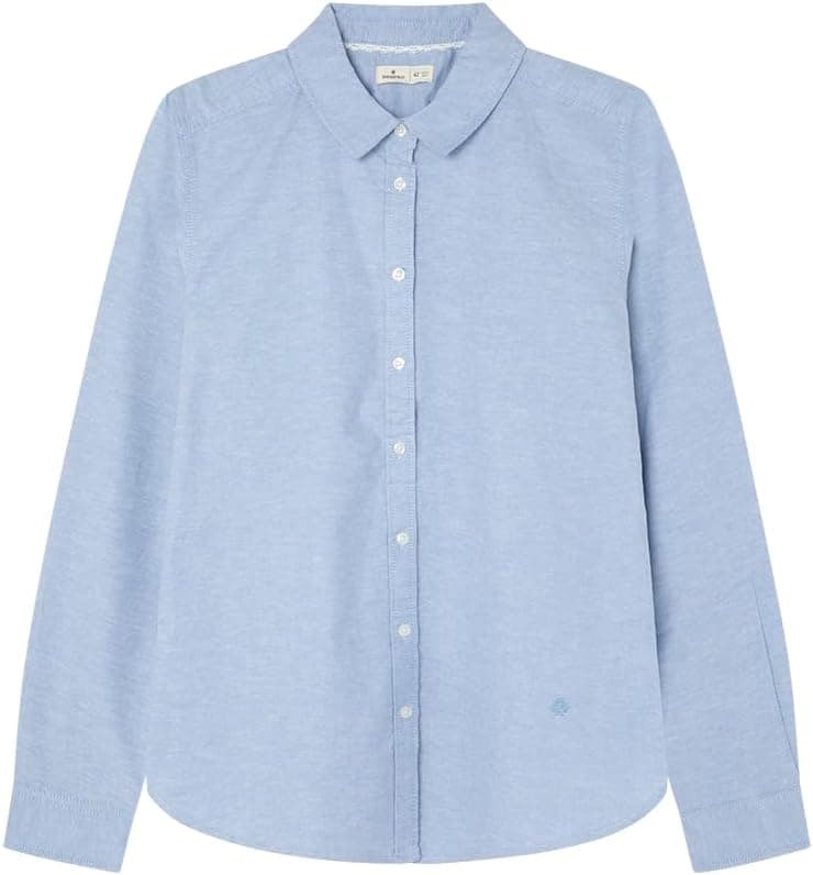SPRINGFIELD | Camisa Oxford semientallada em algodão e elastano para mulher