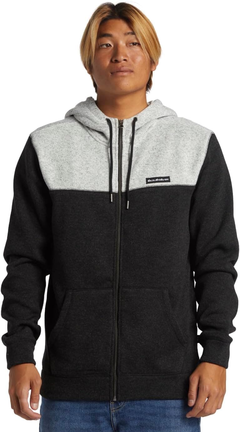 Quiksilver Men's Keller Block Zip Sweatshirt para homem